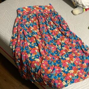 Natural Life Boho Floral Skirt